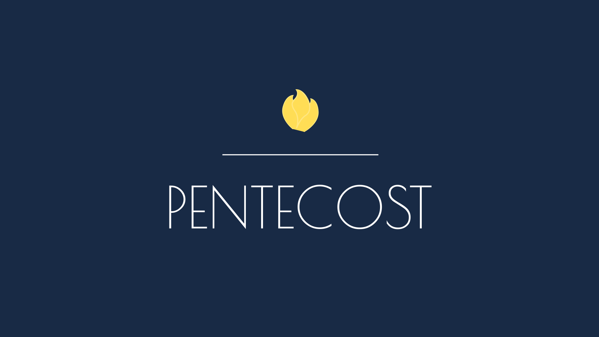 Pentecost 2018