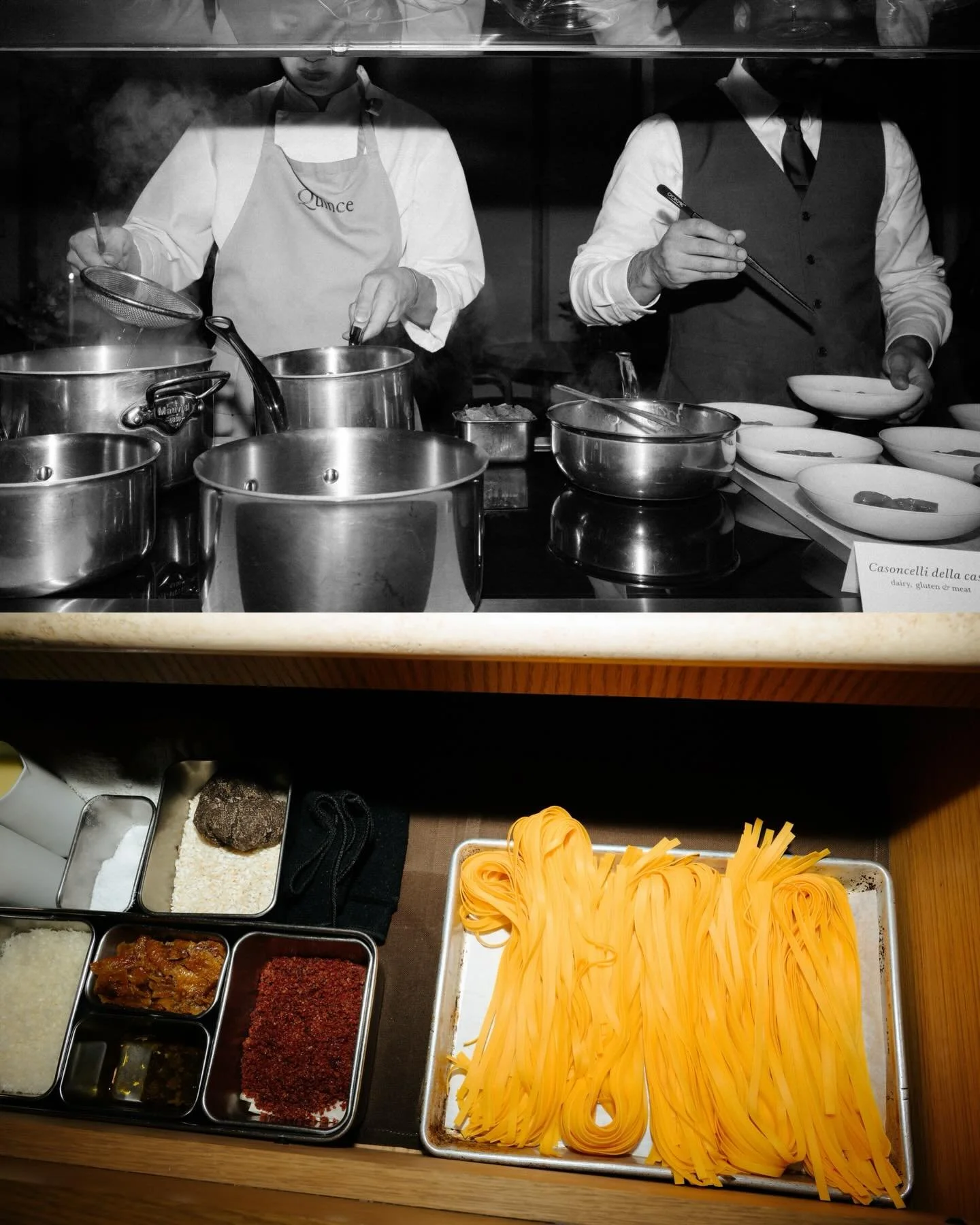 @quince_sf, mid-dinner

what a treat.