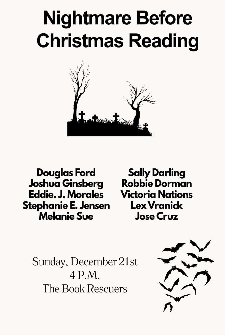 EVENT ALERT! A Nightmare Before Christmas Author Reading