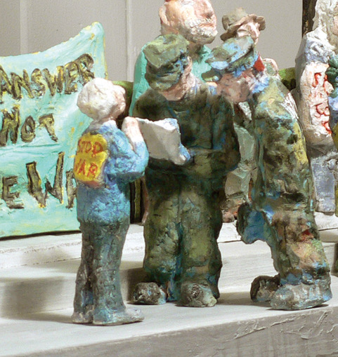 Looking Down the Iraq Line, by Harriet Diamond