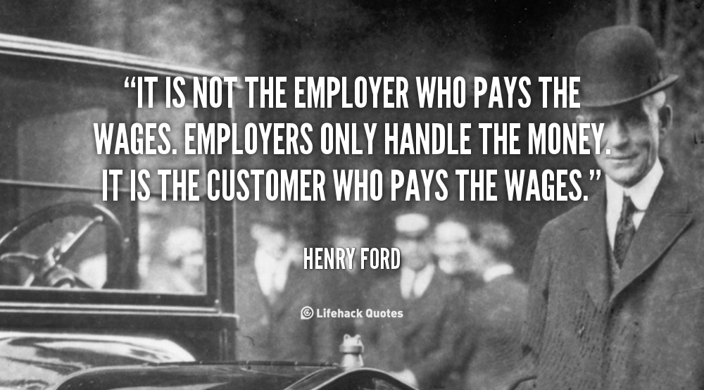 Henry Ford understood economics pretty well... His successors at his company, not so much.