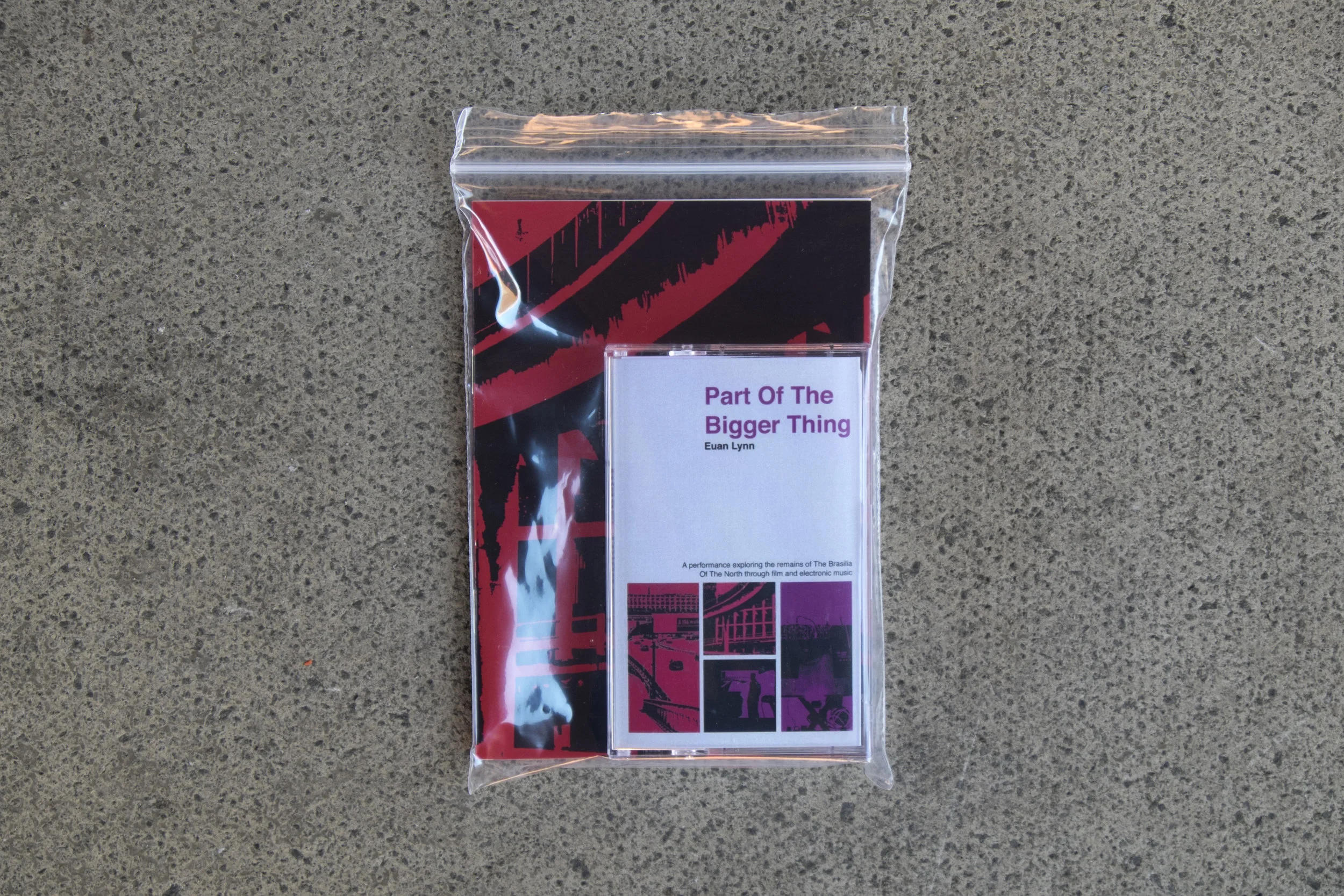 Part Of The Bigger Thing cassette and booklet