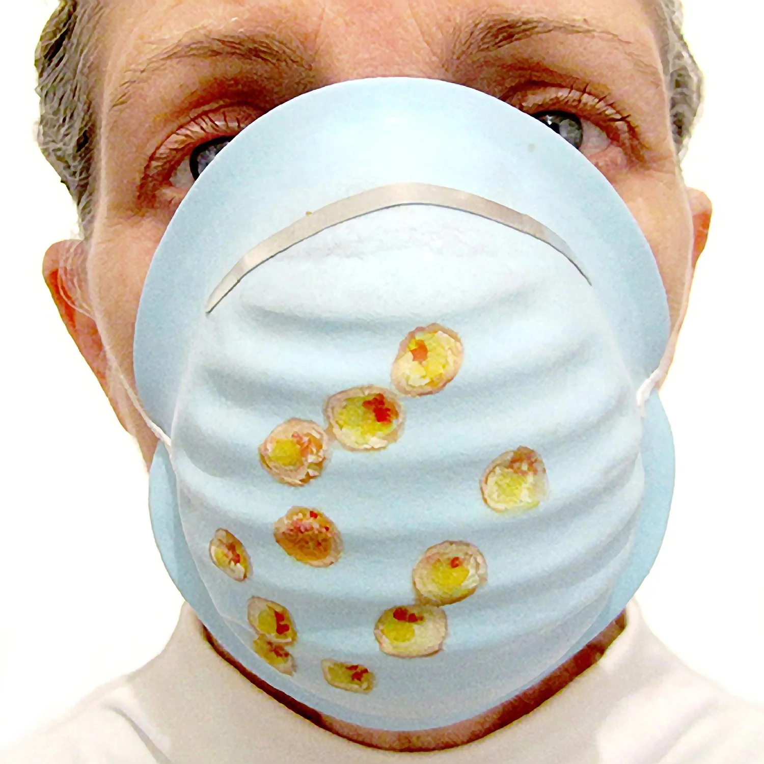 Screened for Malaria digital print 16"x 16" 2015