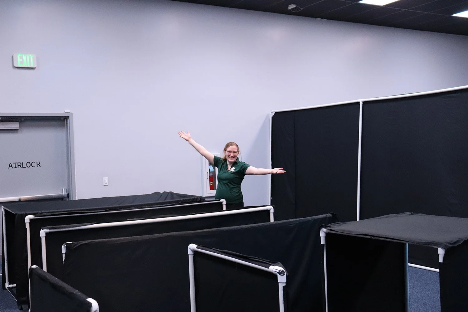 Staff Member Posing For A Photo