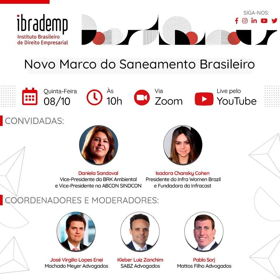 WEBINAR: Novo Marco do Saneamento Brasileiro