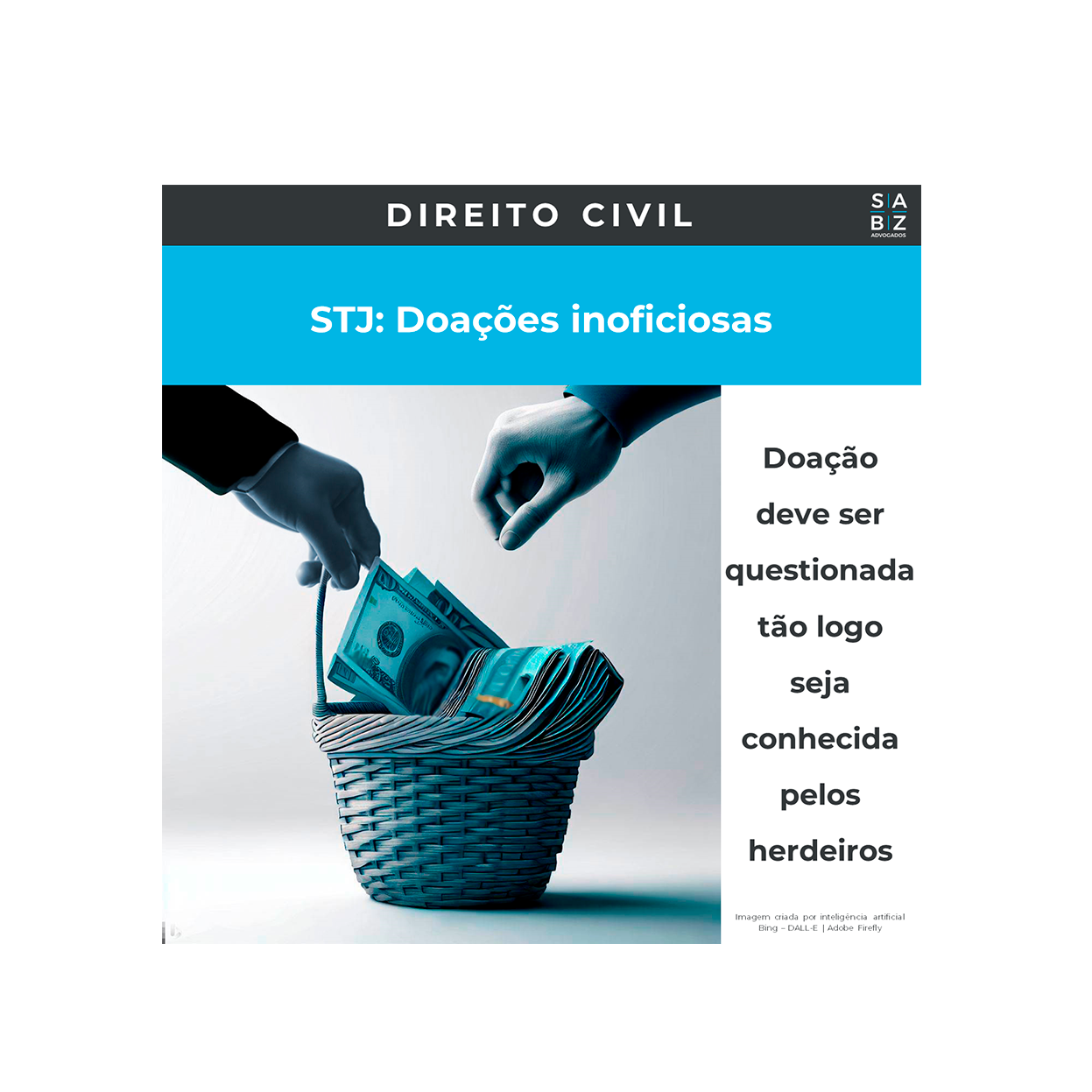 Direito Civil - STJ: Doações inoficiosas