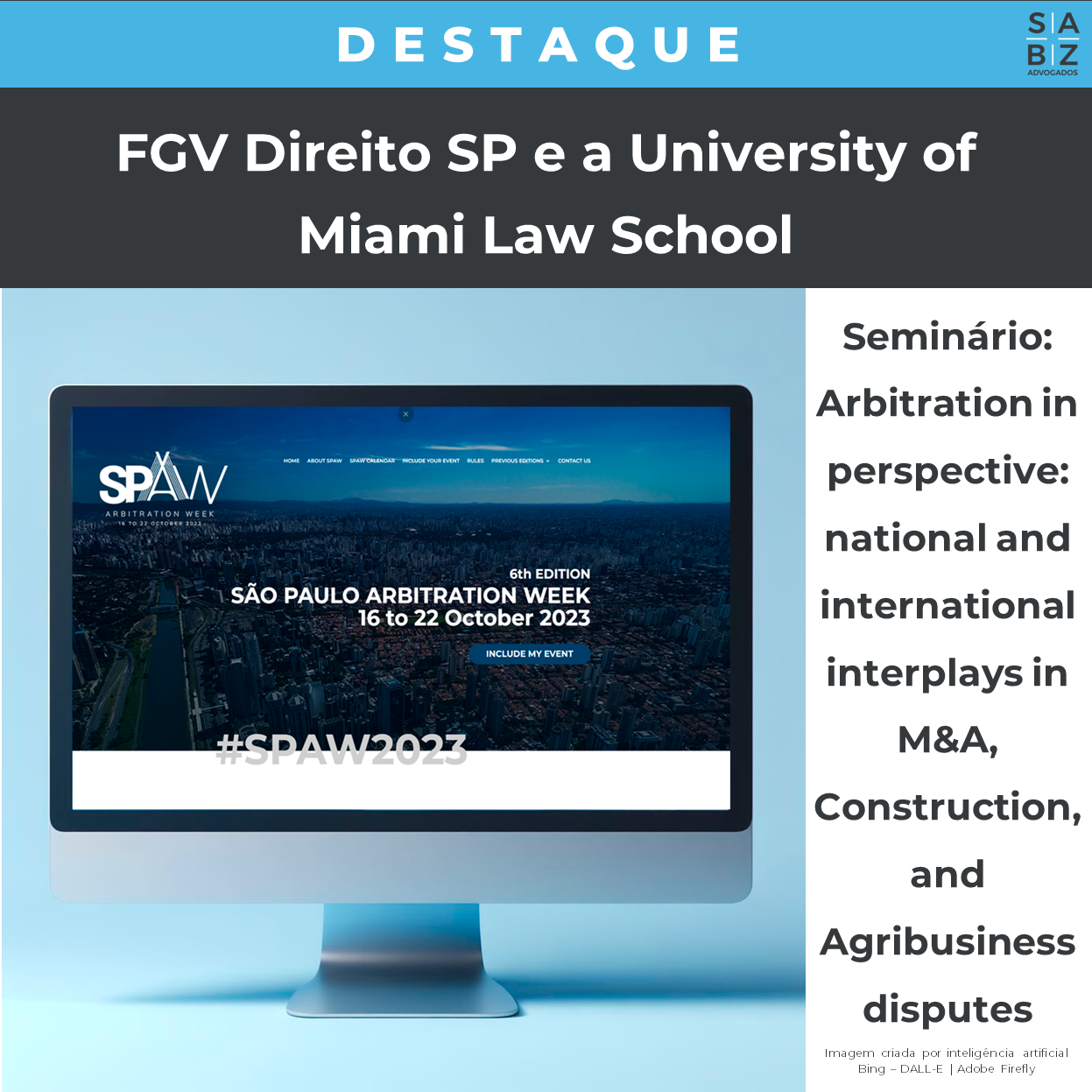 Evento - FGV Direito SP e a University of  Miami Law School