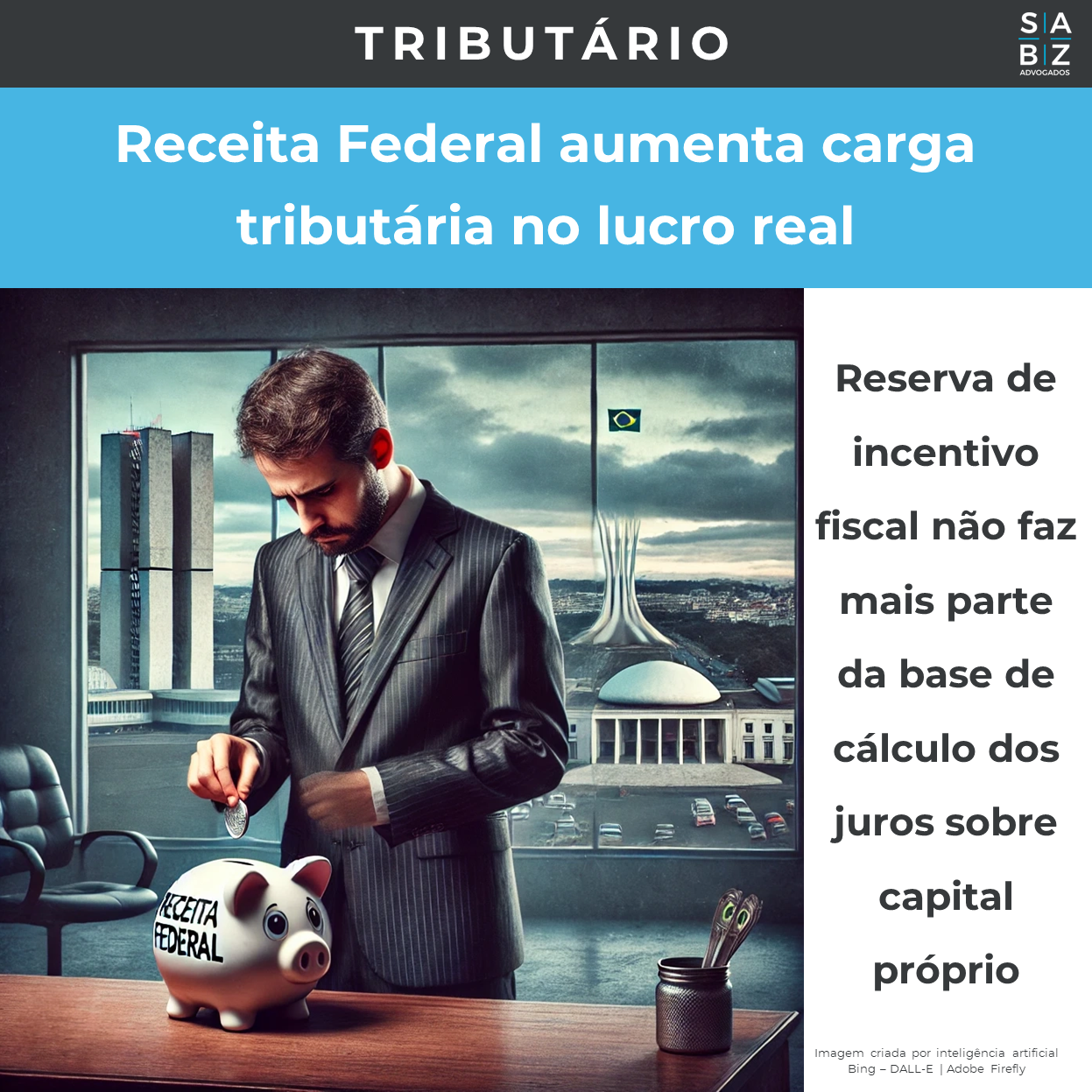 Tributário  - Receita Federal aumenta carga tributária no lucro real