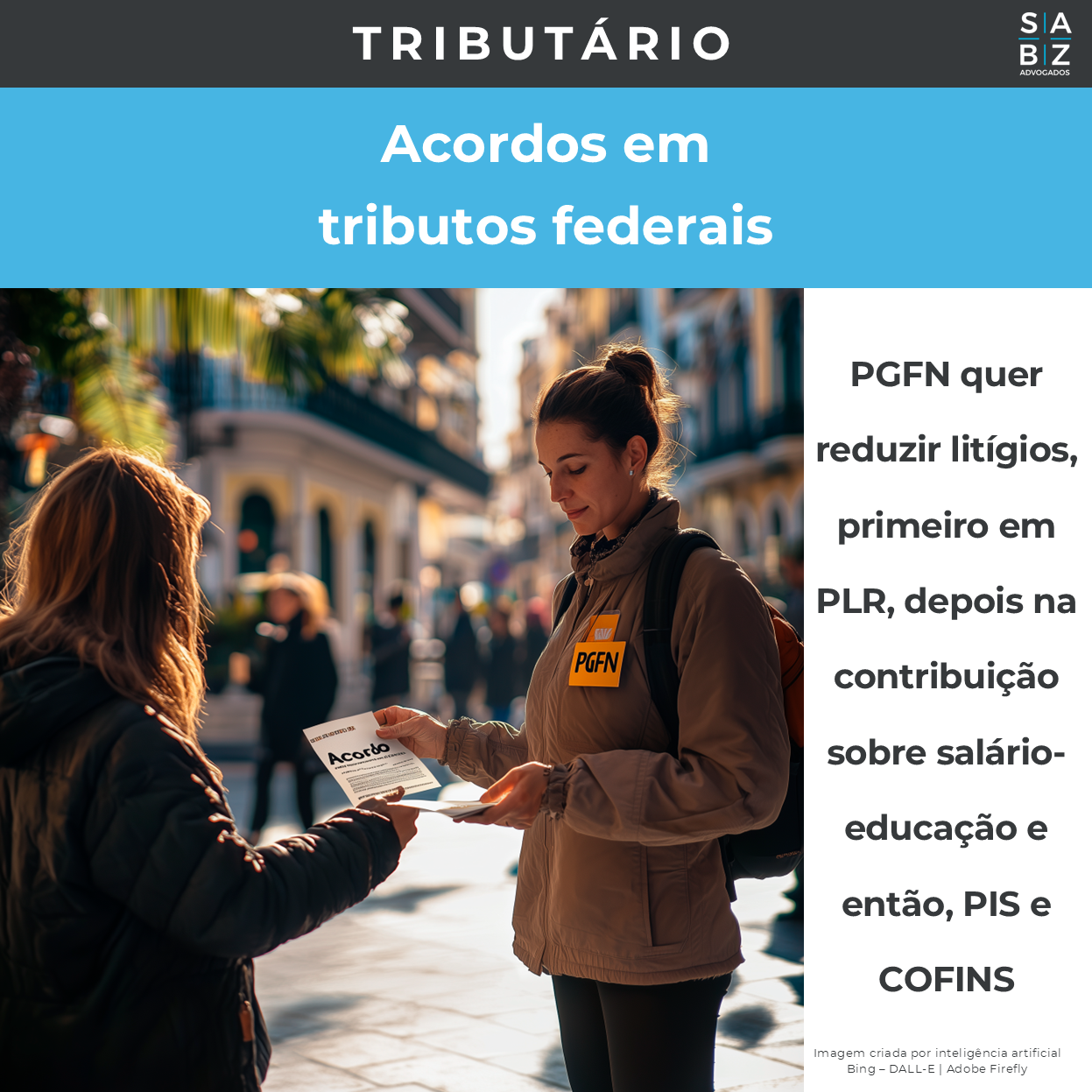 Tributário - Acordos em tributos federais