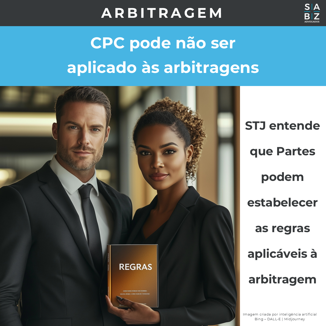 Arbitragem - CPC pode não ser aplicado às arbitragens