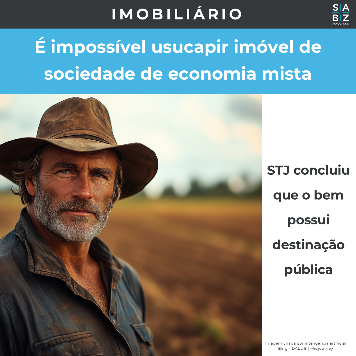 Imobiliário - É impossível usucapir imóvel de sociedade de economia mista