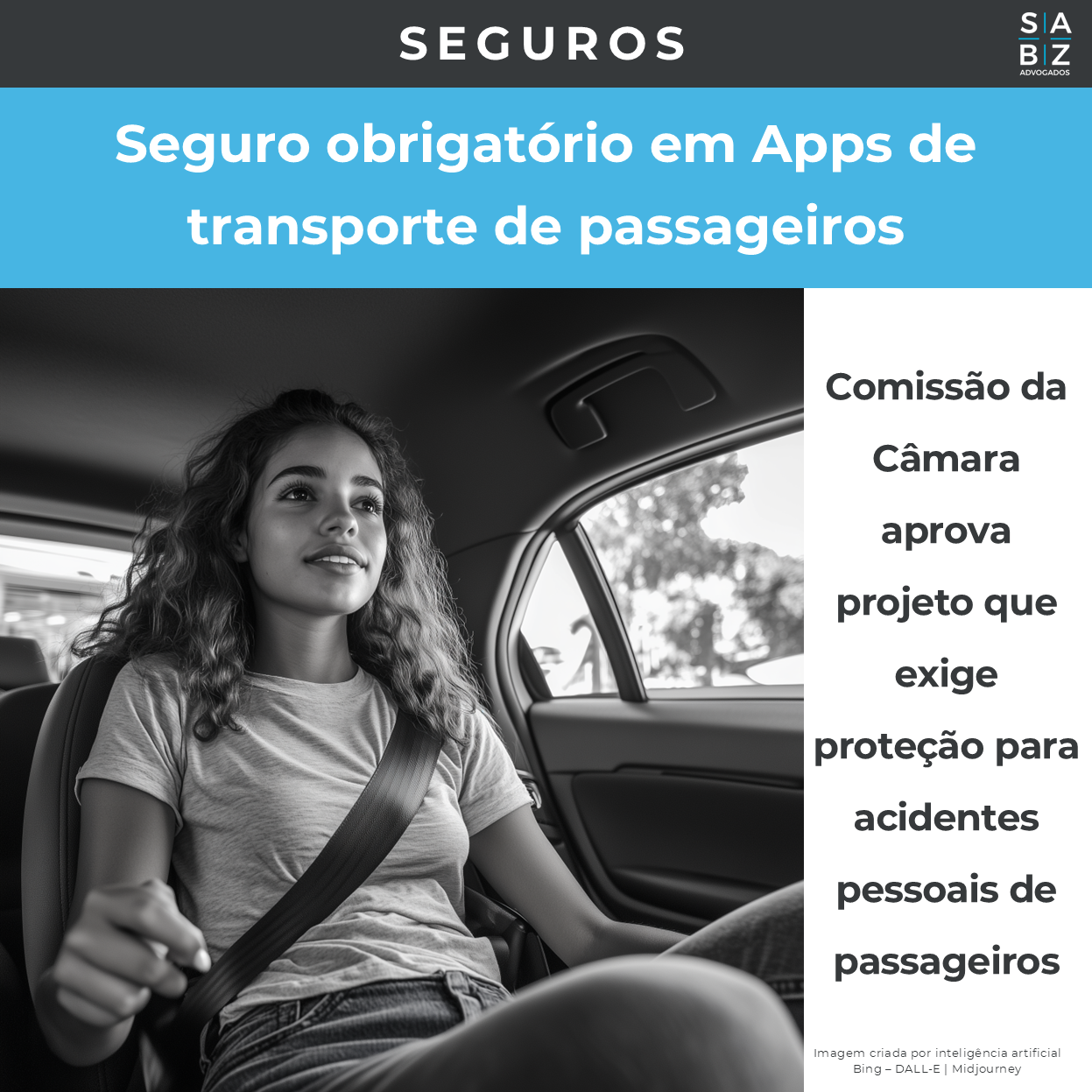 Seguros - Seguro obrigatório em Apps de transporte de passageiros