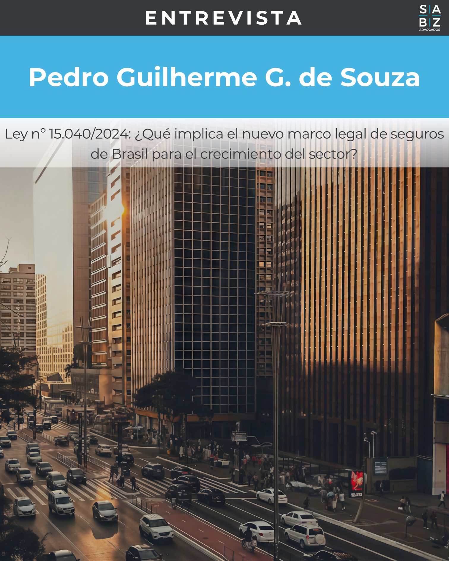 Evento - Entrevista Pedro Souza