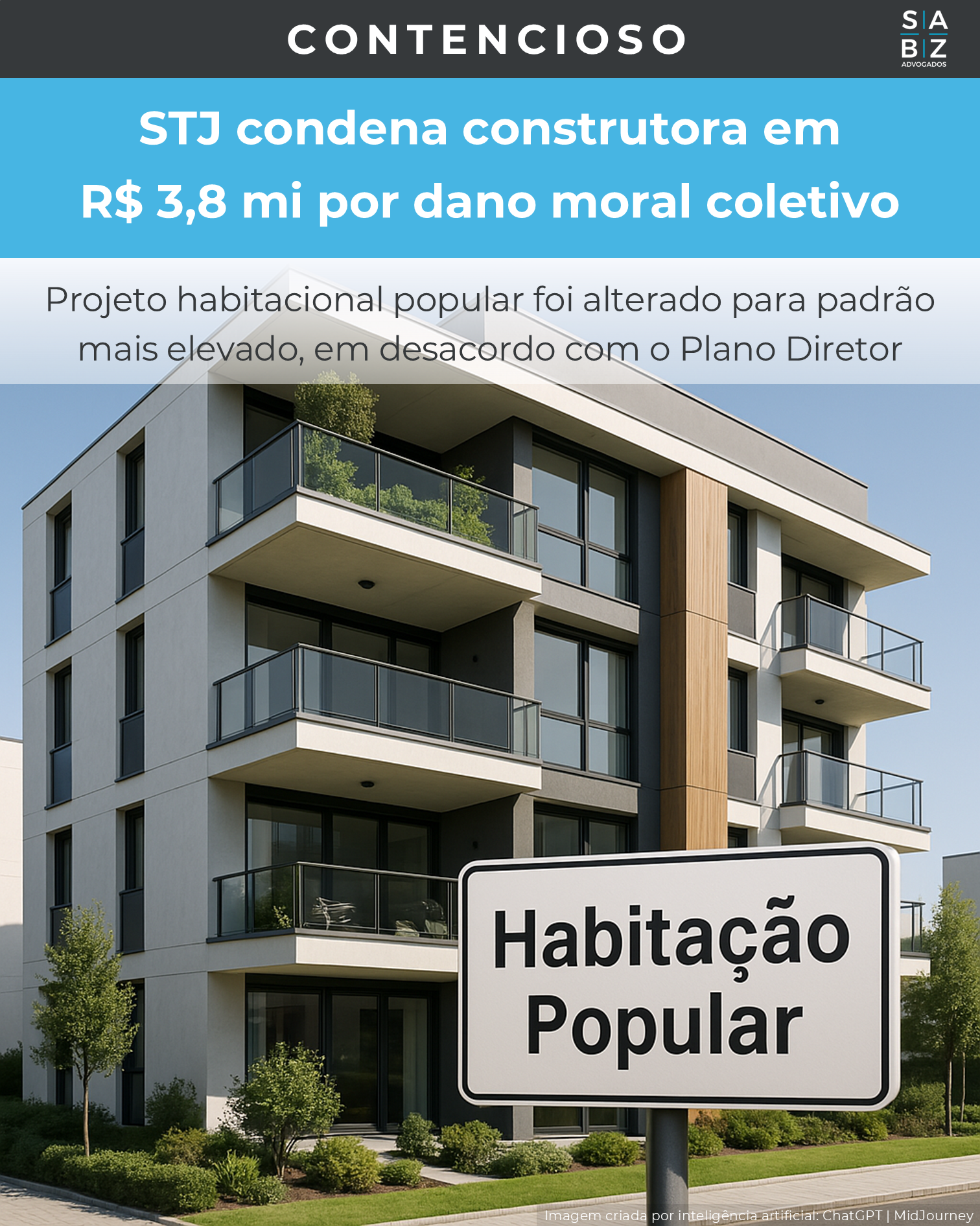 Contencioso - STJ condena construtora em R$ 3,8 mi por dano moral coletivo
