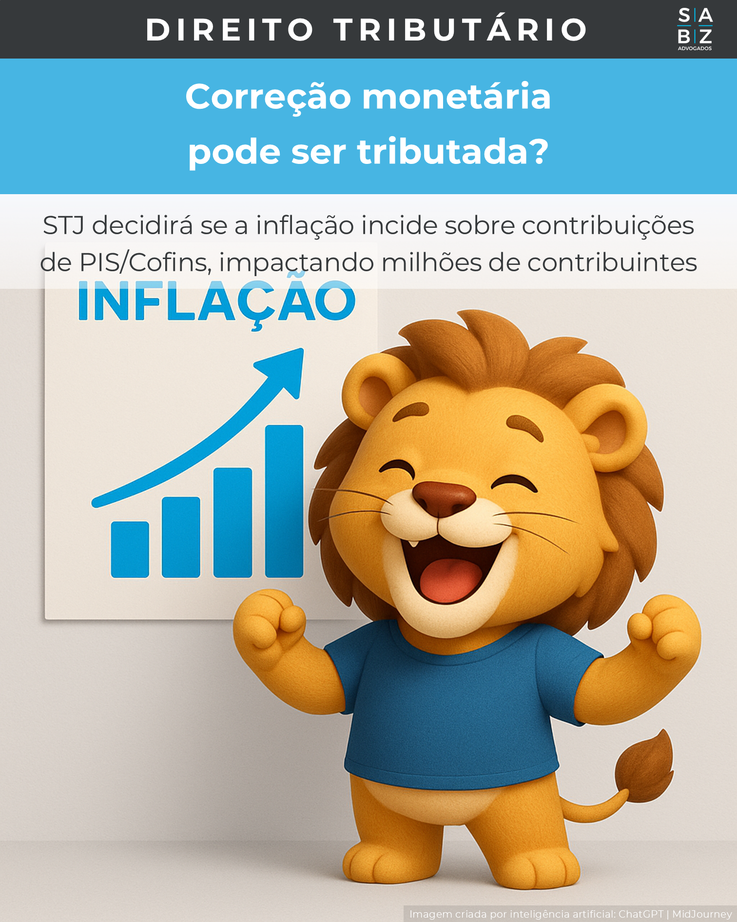 Direito Tributário - Correção monetária pode ser tributada?