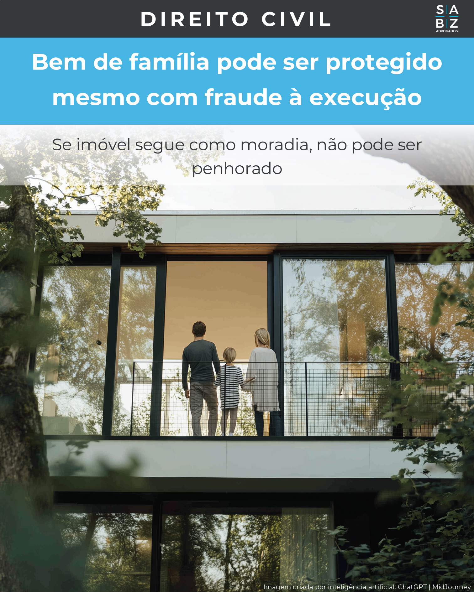 Direito Civil - Bem de família pode ser protegido mesmo com fraude à execução