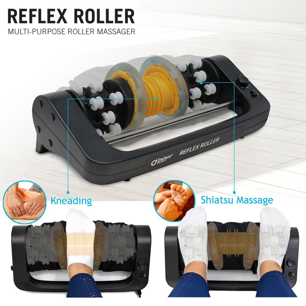 U.S. Jaclean Reflex Roller Kneading and Rolling Massager