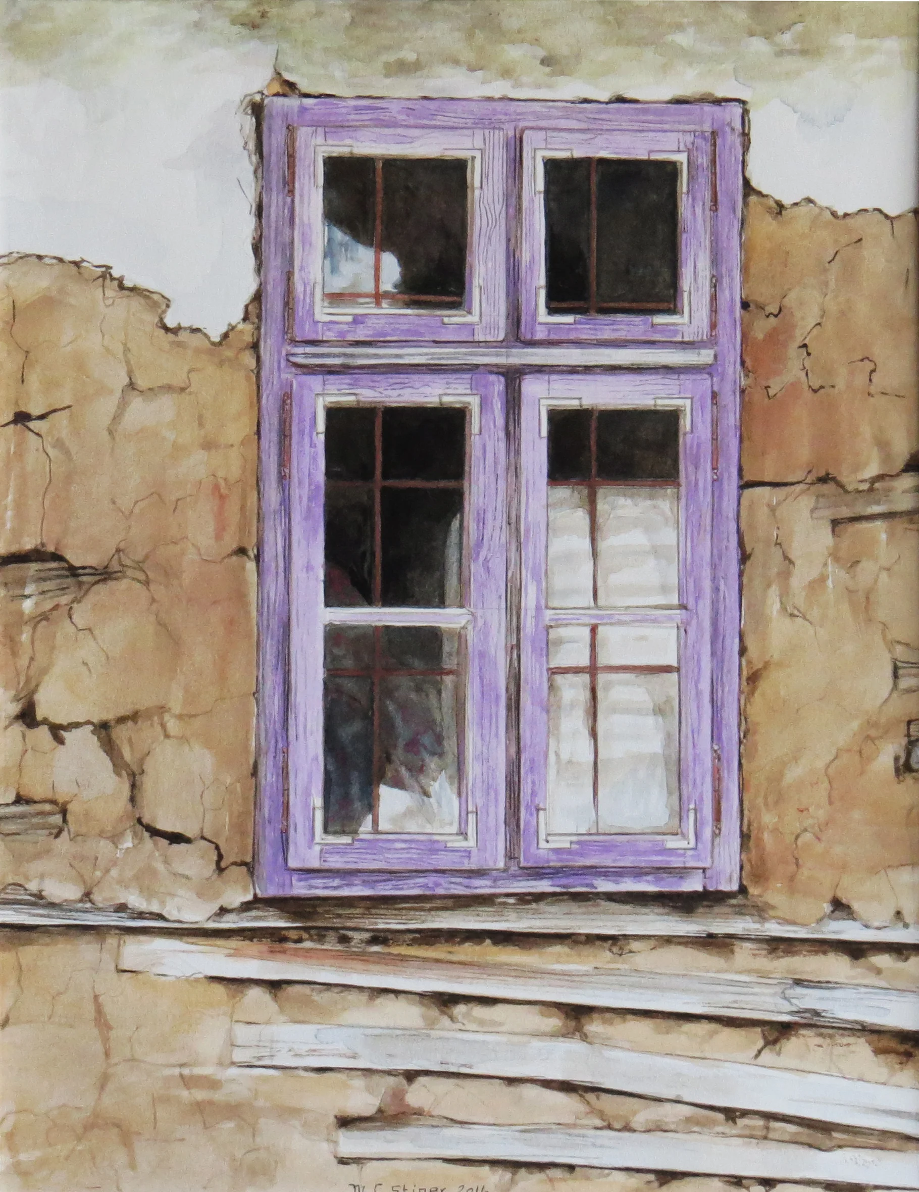 Lavender window - MC Stiner