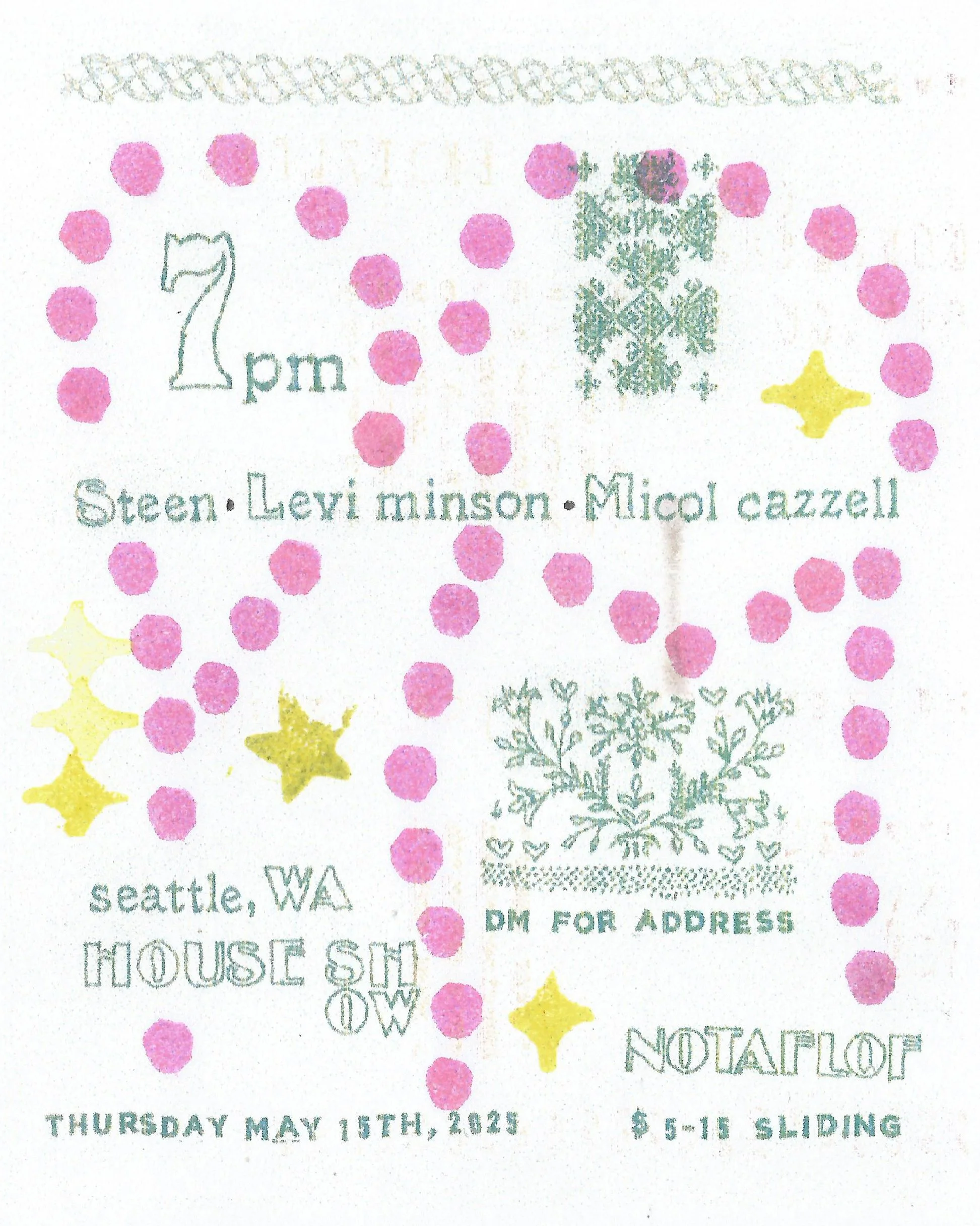 Thursday May 15th - House Show - Seattle, WA