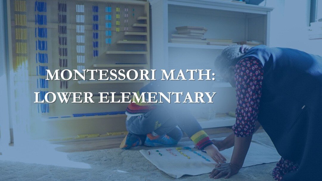 Welcome to Lower Elementary! Math materials for the 6-9 age group encompass a variety of hands-on manipulatives and activities designed to promote a deep understanding of abstract mathematical principles through sensorial experiences.

Three math mat