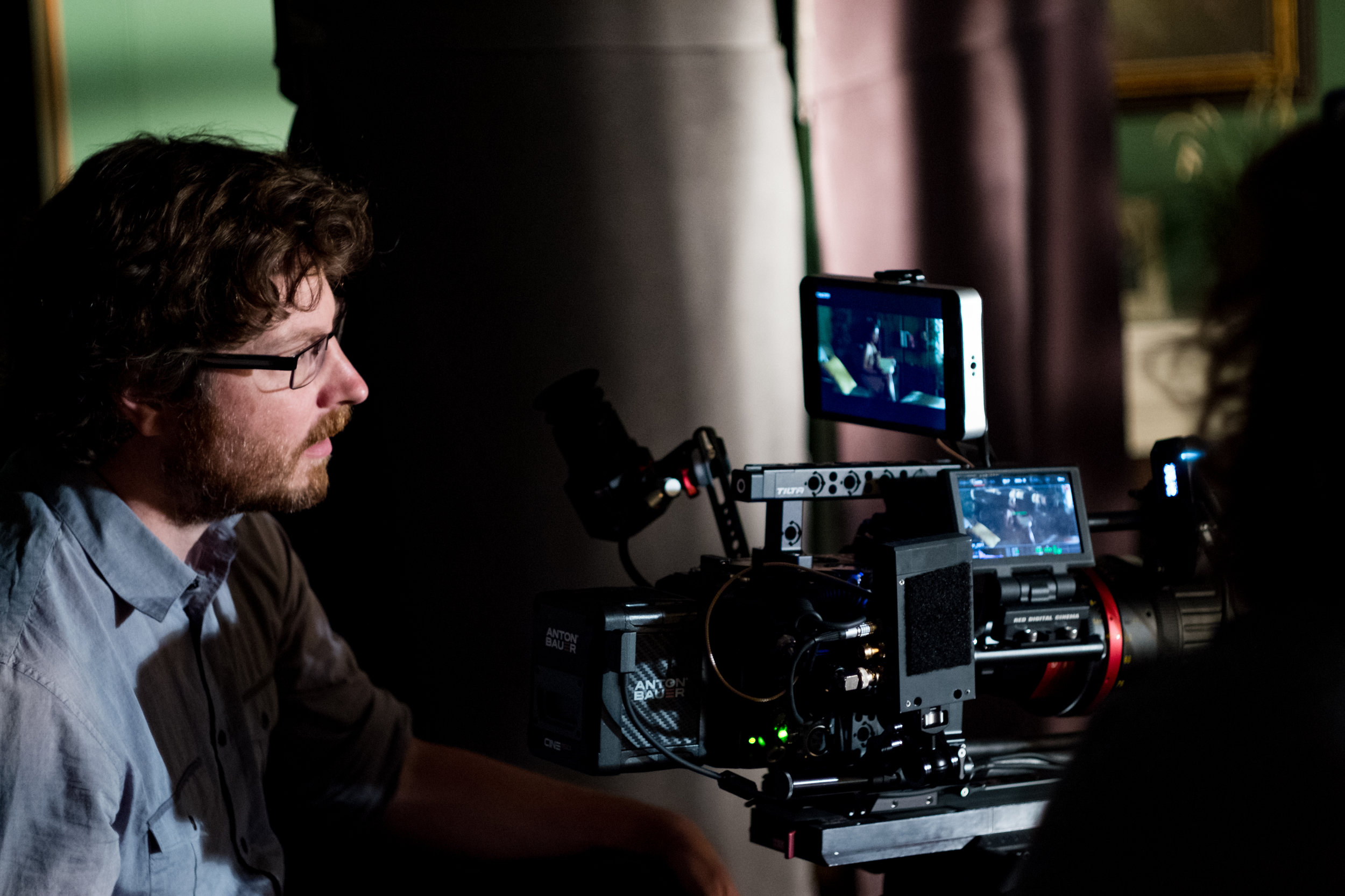 Moving Picture Institute fellow writer Meredith Bragg frames his next shot at our cinematography seminar.