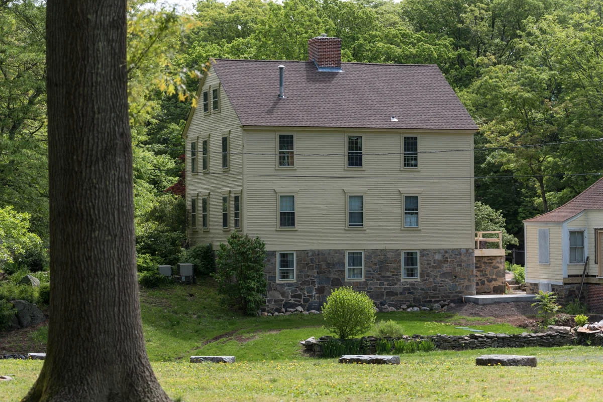 Hunt House, East Providence, RI - A view from the old carousel location 
