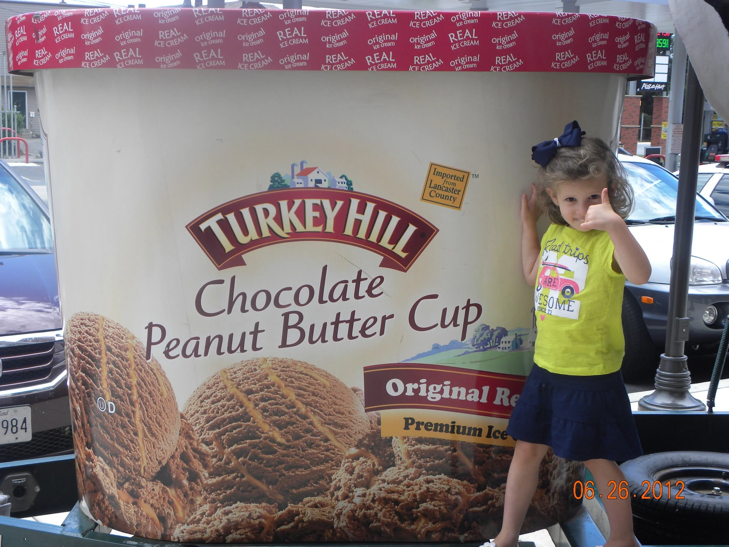 My daughter gave the Turkey Hill Experience a thumb's up.