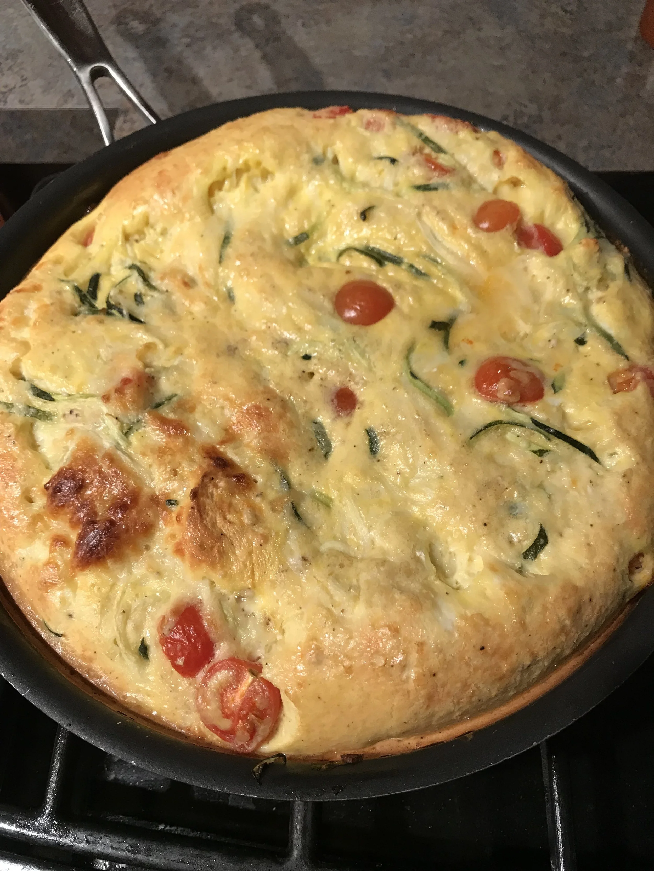 Zucchini Noodle Frittata