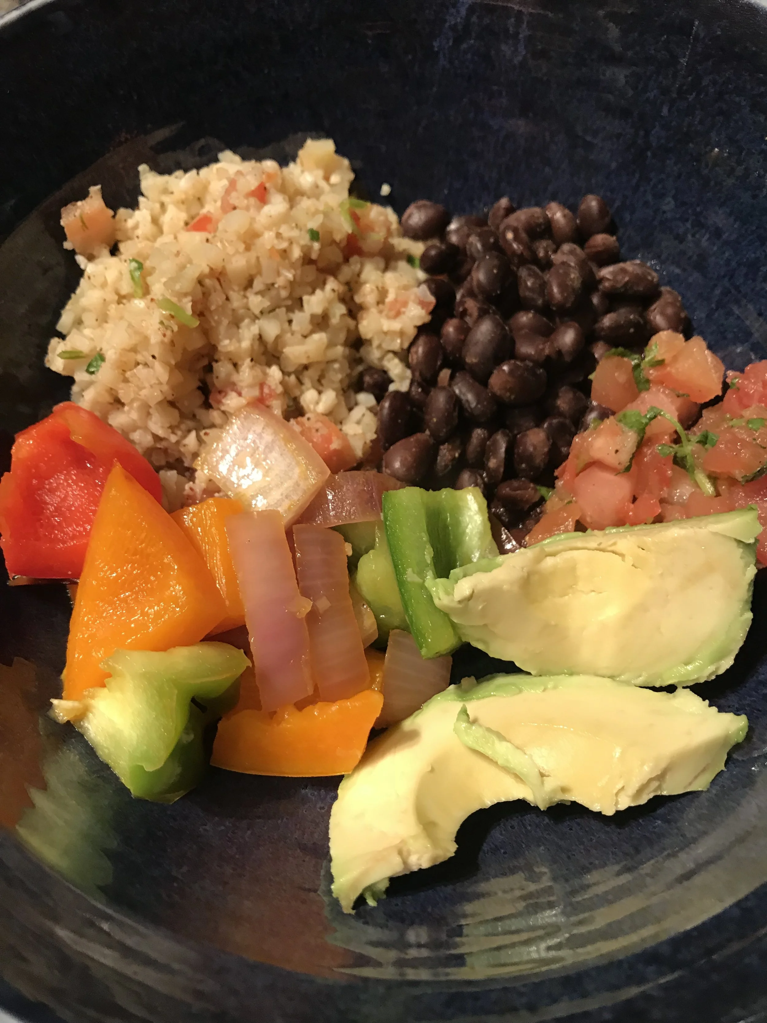 Cauliflower Rice Taco Bowls