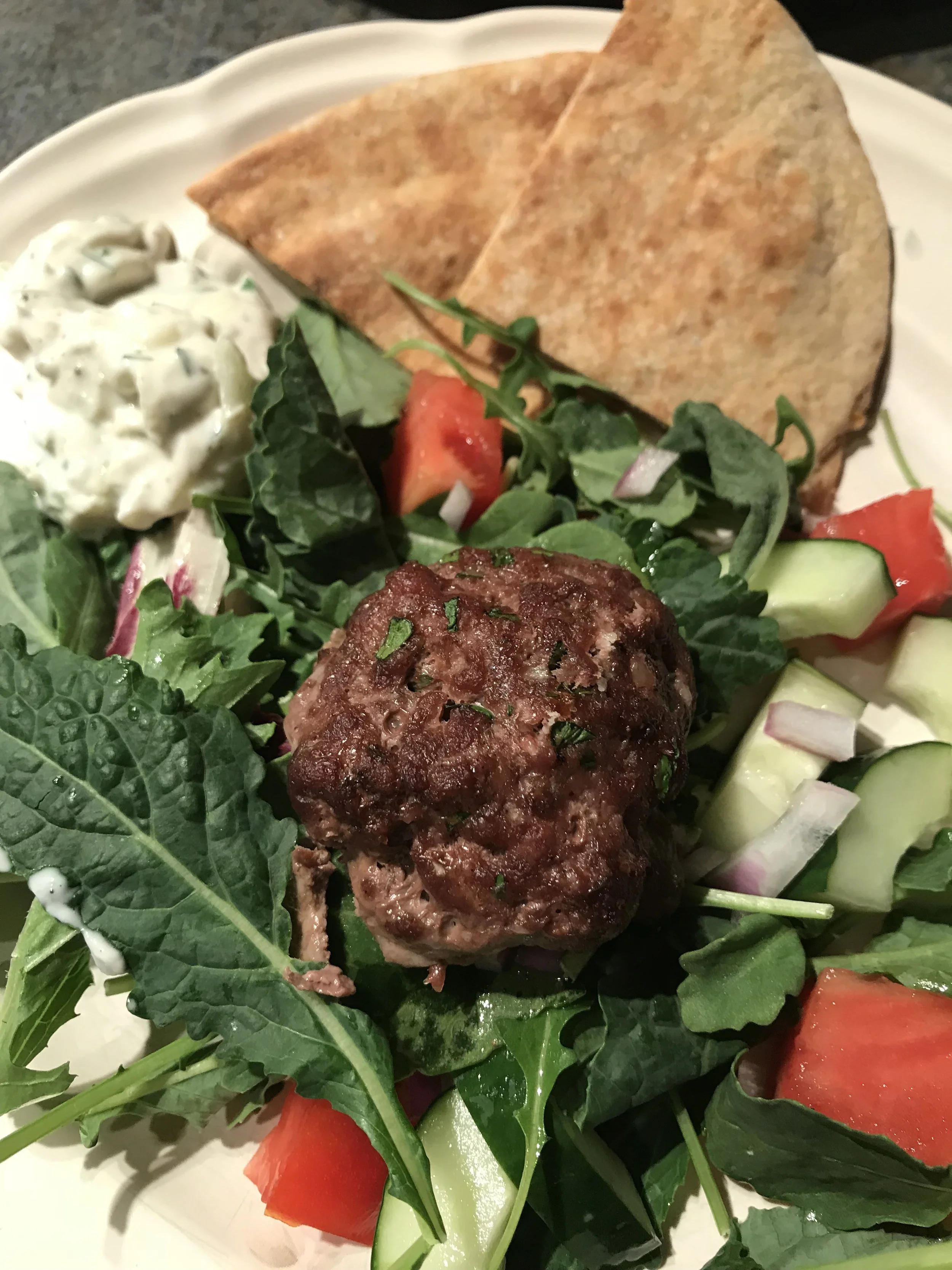 Burger Salad