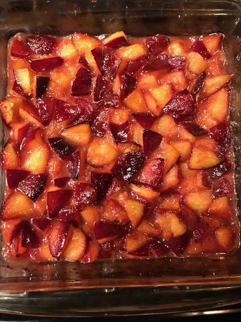 Roasted Plums