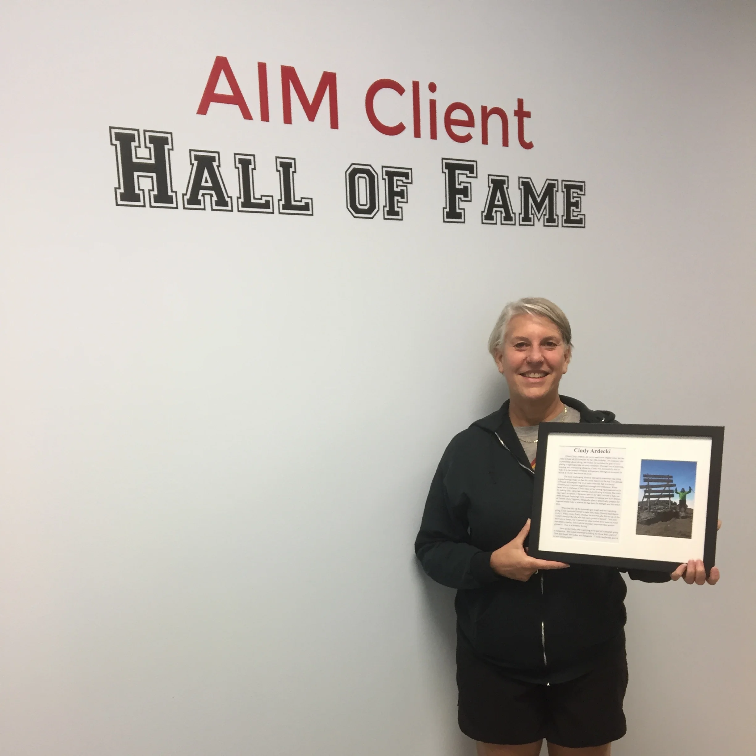 Meet our Hall of Fame Inductee: Cindy Ardecki