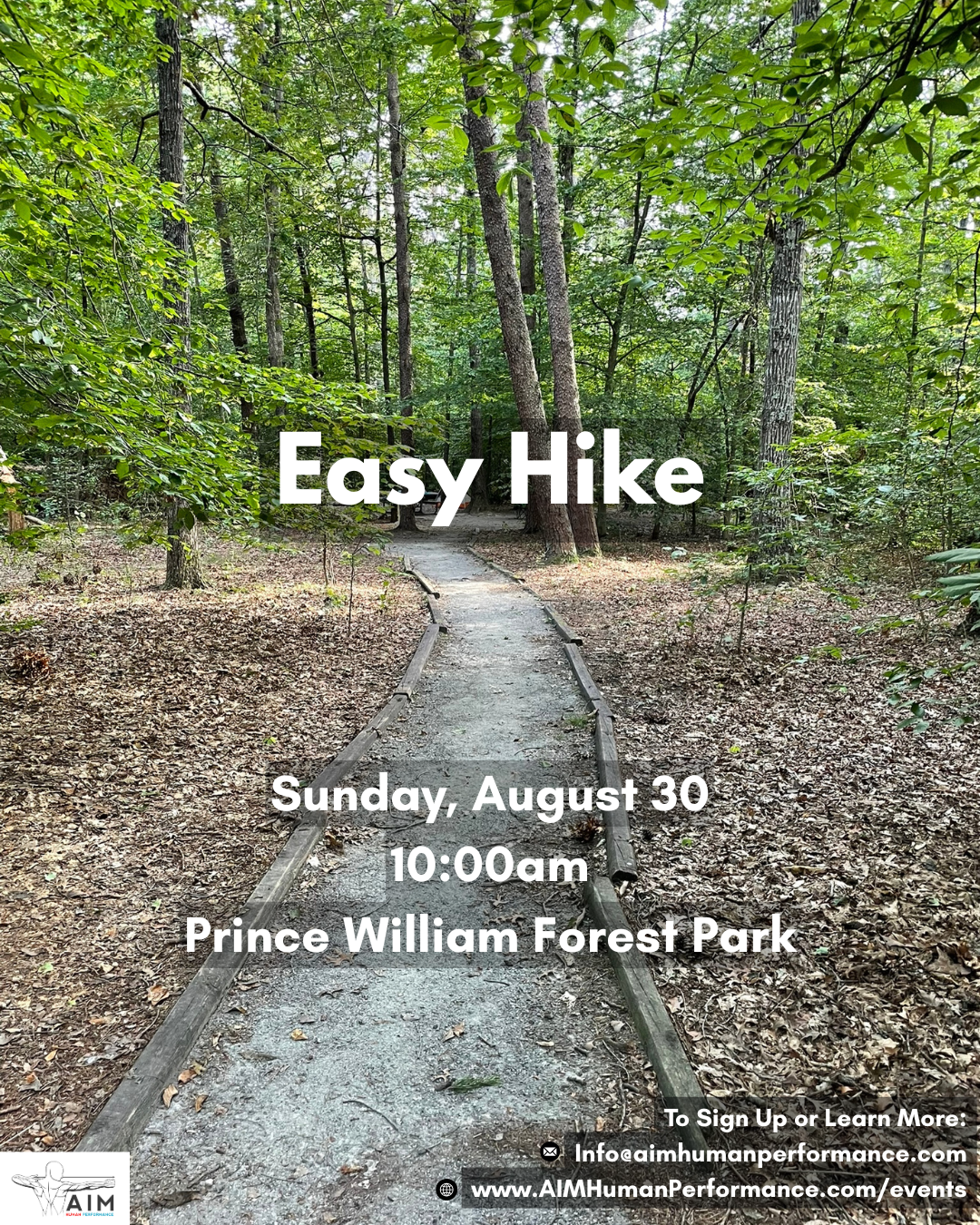 August Easy Group Hike
