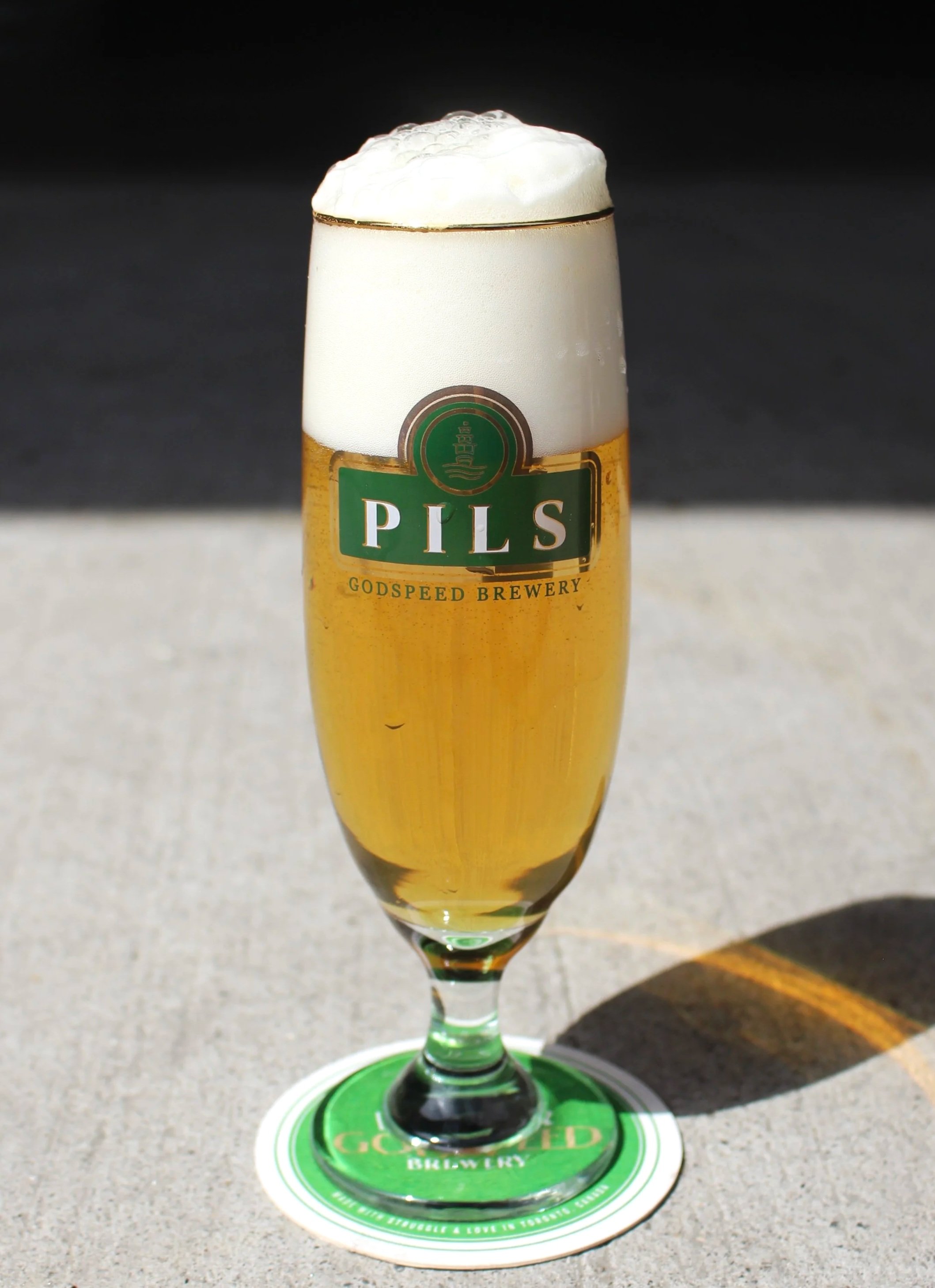 Godspeed Pils Glass (16 oz)