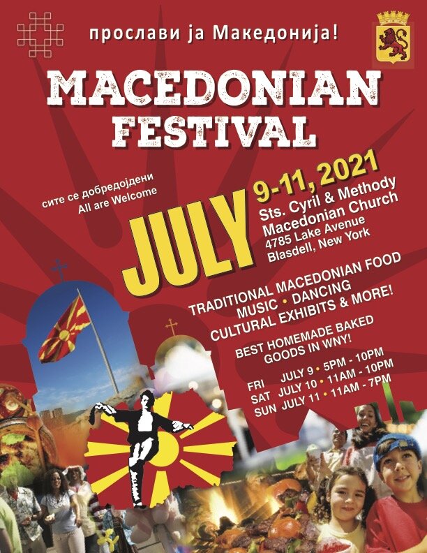 Macedonian Festival — Saints Cyril and Methody