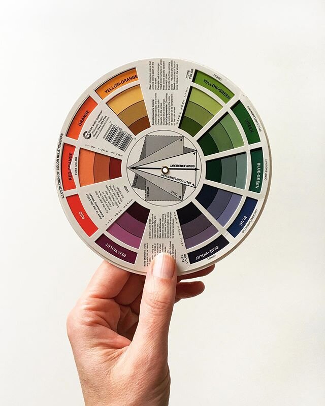 All the colours
.
.
.
#colourwheel #wheeloffortune #designforlife