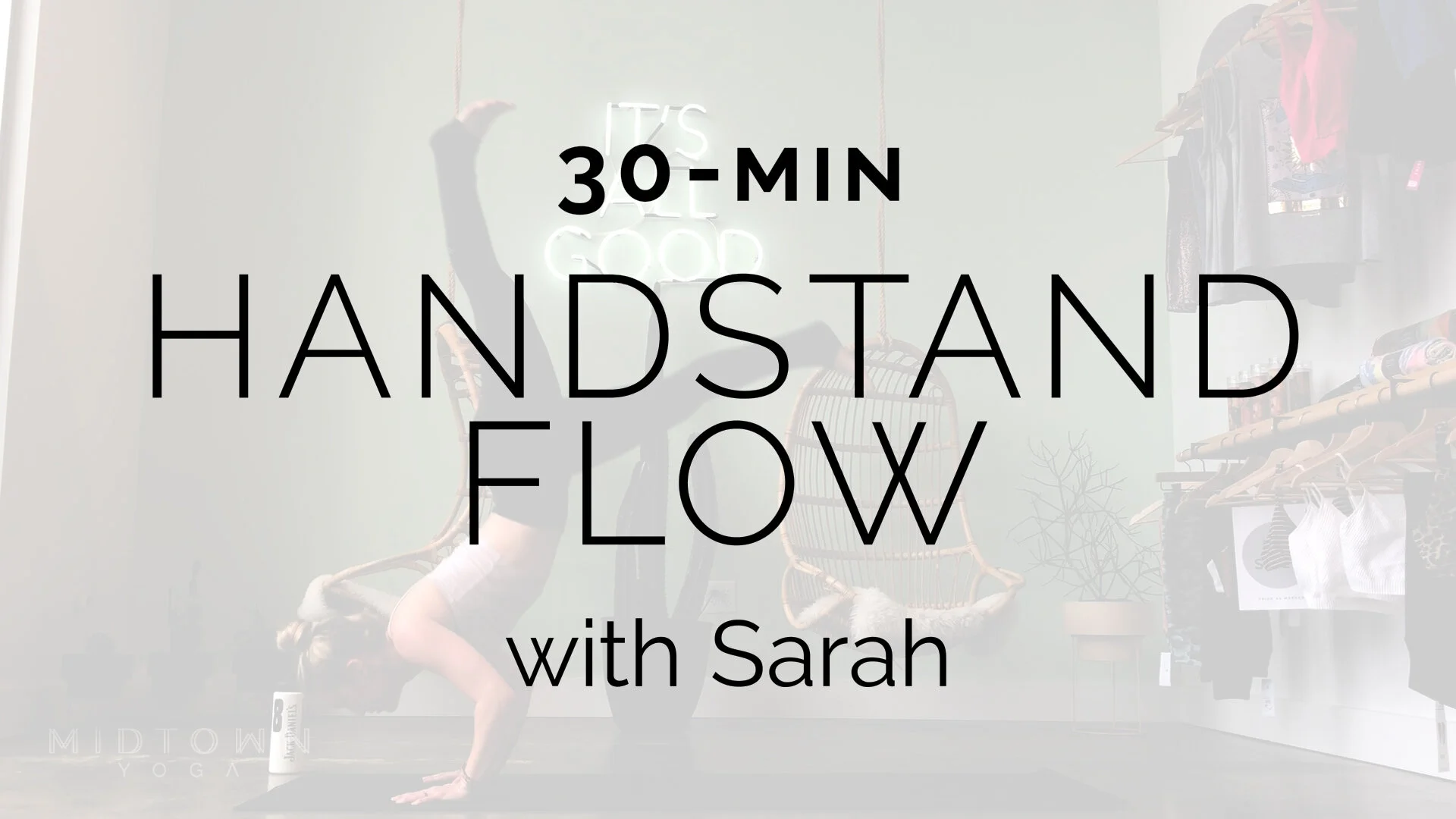 30-min Handstand Flow with Sarah