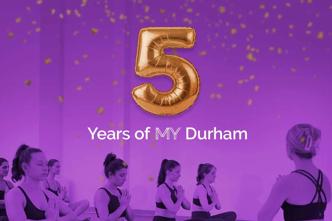 5 years of MY Durham yoga studio