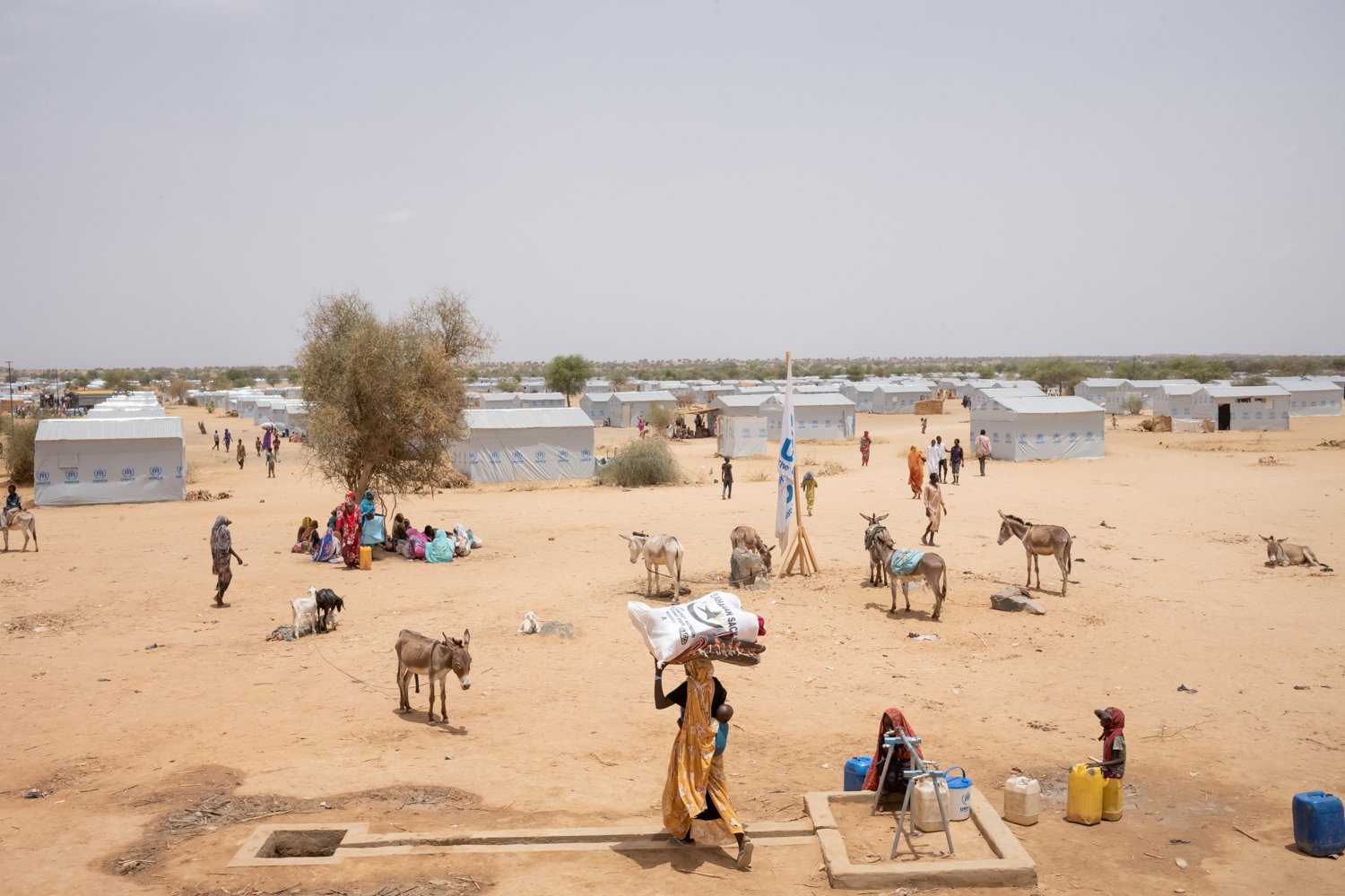  Tschad, eines der ärmsten Länder der Welt, beherbergt heute mehr als eine Millionen Geflüchtete. Der Großteil dieser Menschen stammt aus dem benachbarten Sudan. 