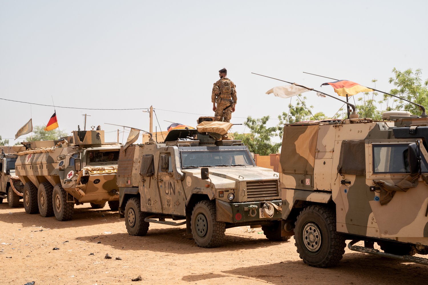  Bundeswehrsoldaten stehen im Frühling 2023 am Ende ihres Einsatzes in Mali. Bis zum Jahreswechsel wollen sie das Land verlassen haben. Frieden ist trotz ihres Engagements nicht eingekehrt. 