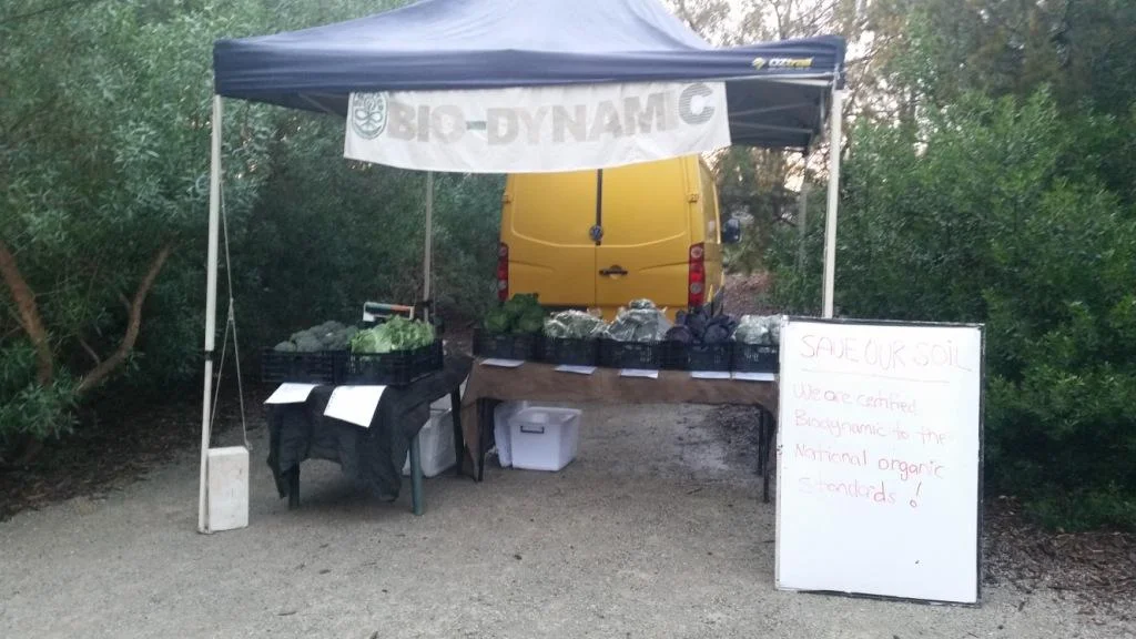 Our Farmers Market Stand Winter.