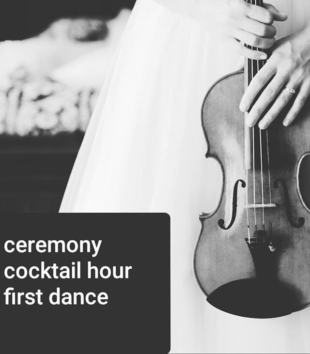 We take Special Requests for Ceremony and First Dances !!!