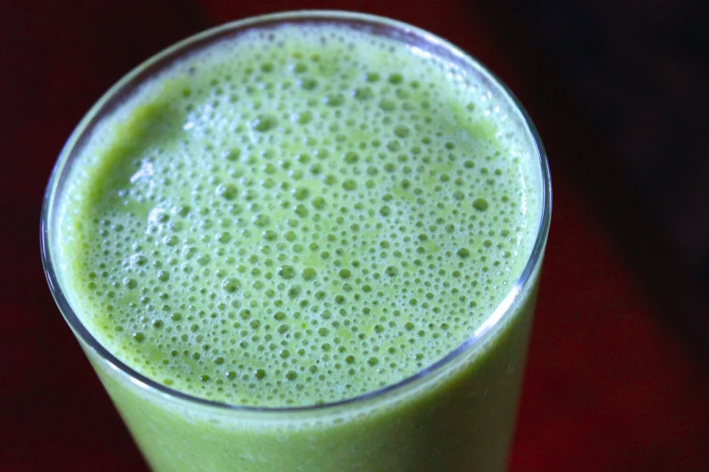 Green Drinks & Nut Butter Coated Fries