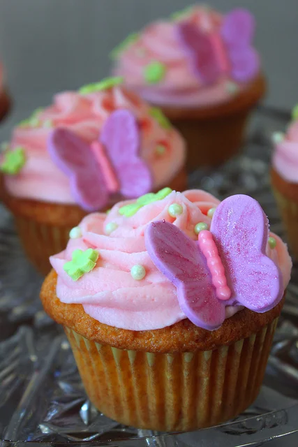 Garden Party Cupcakes