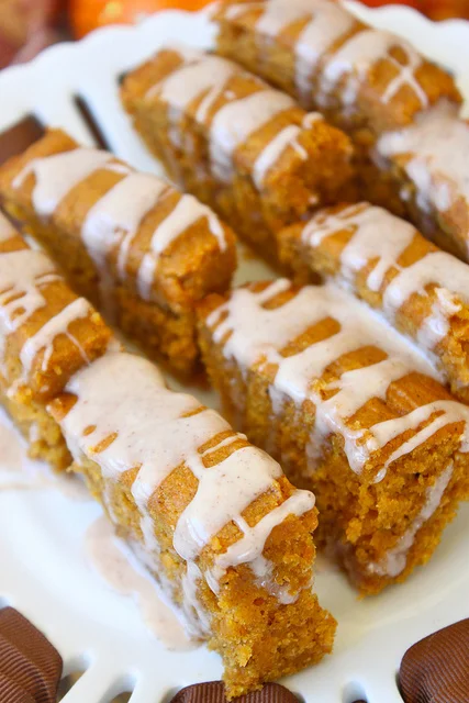 Meeting Mama Pea and Pumpkin Spice Bars