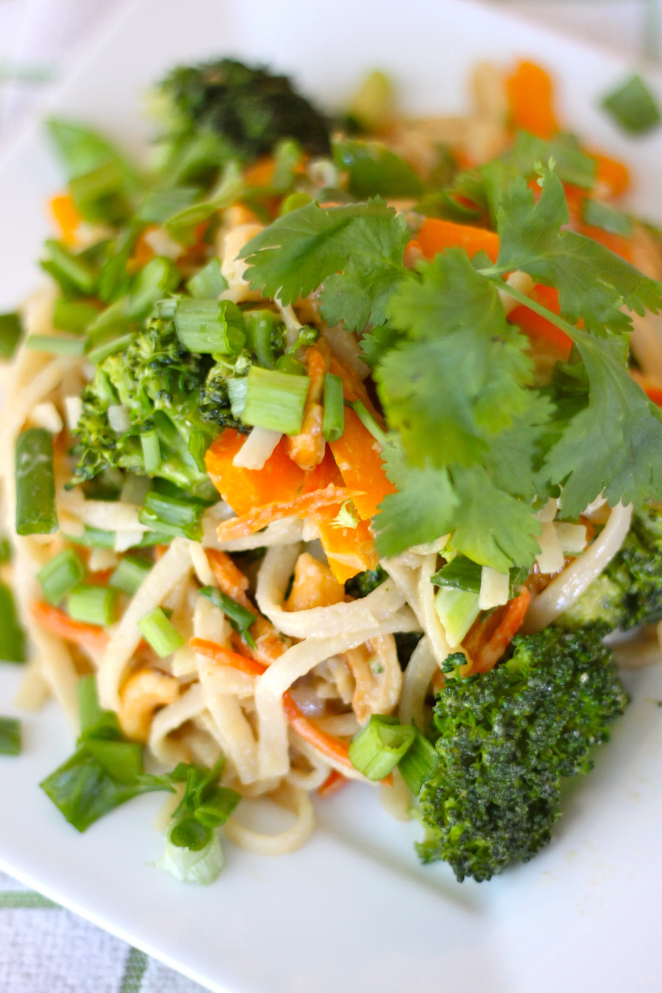 Asian Noodles with Peanut Sauce