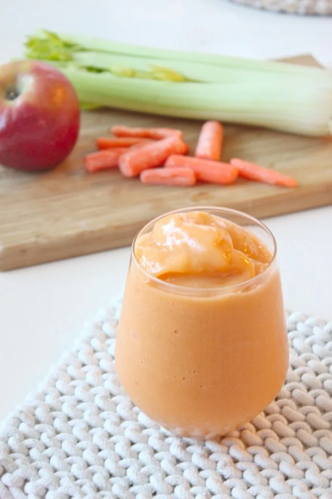 Fresh Vegetable Tropical Fruit Smoothie
