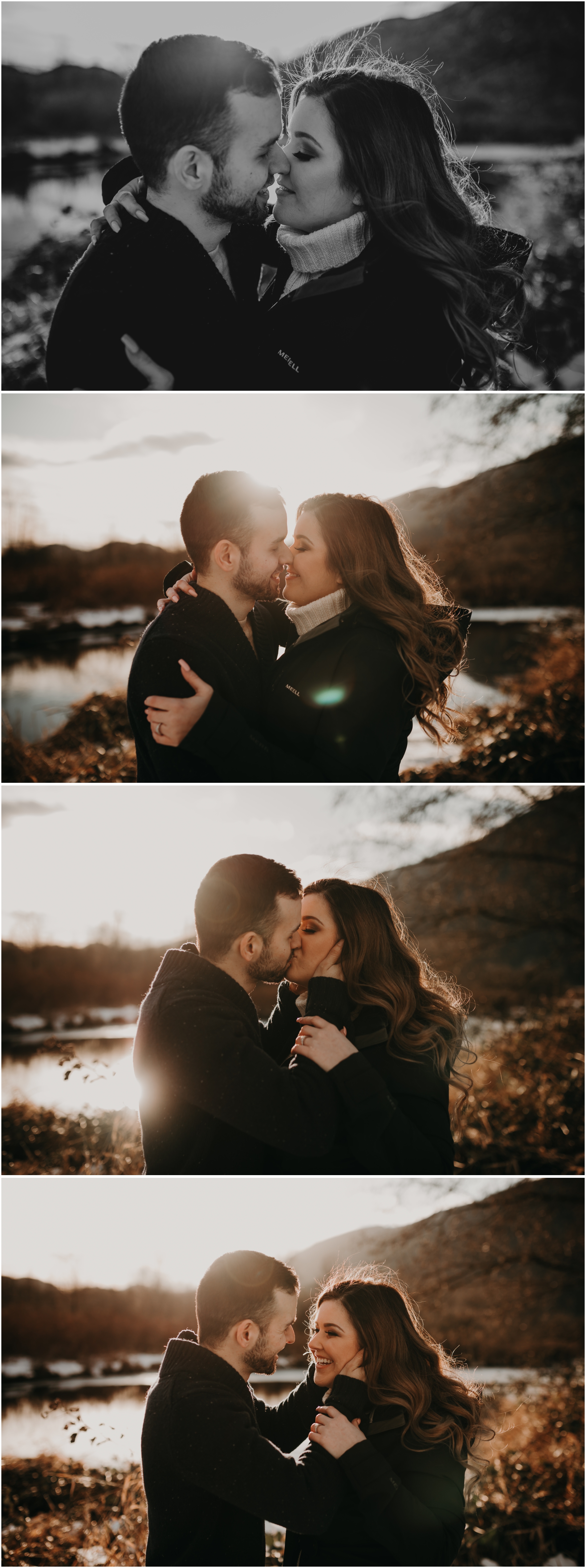 Melissa and Denis Pitt Lake Engagement Session
