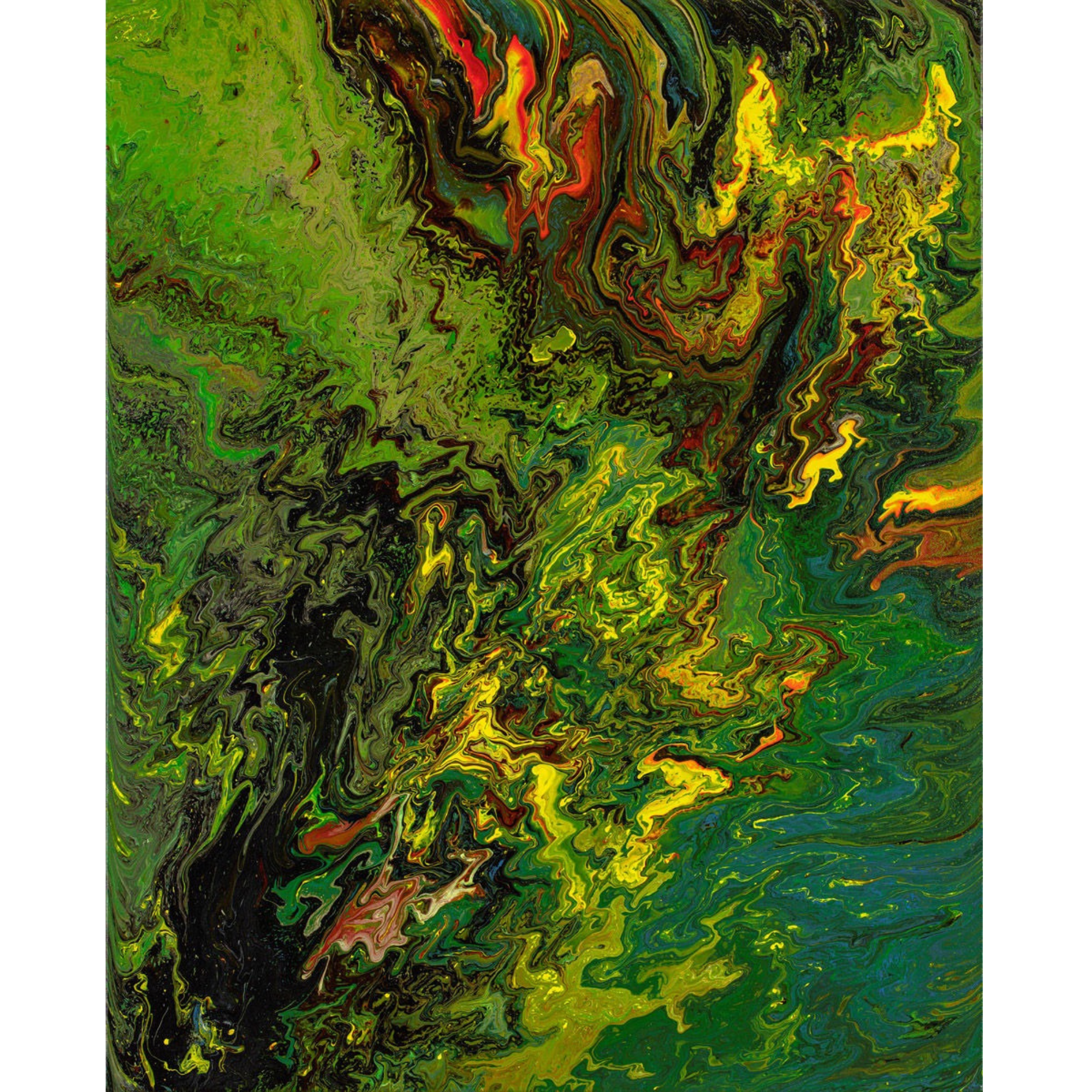 Crazy Cat | 24" x 30" | Oil | Canvas