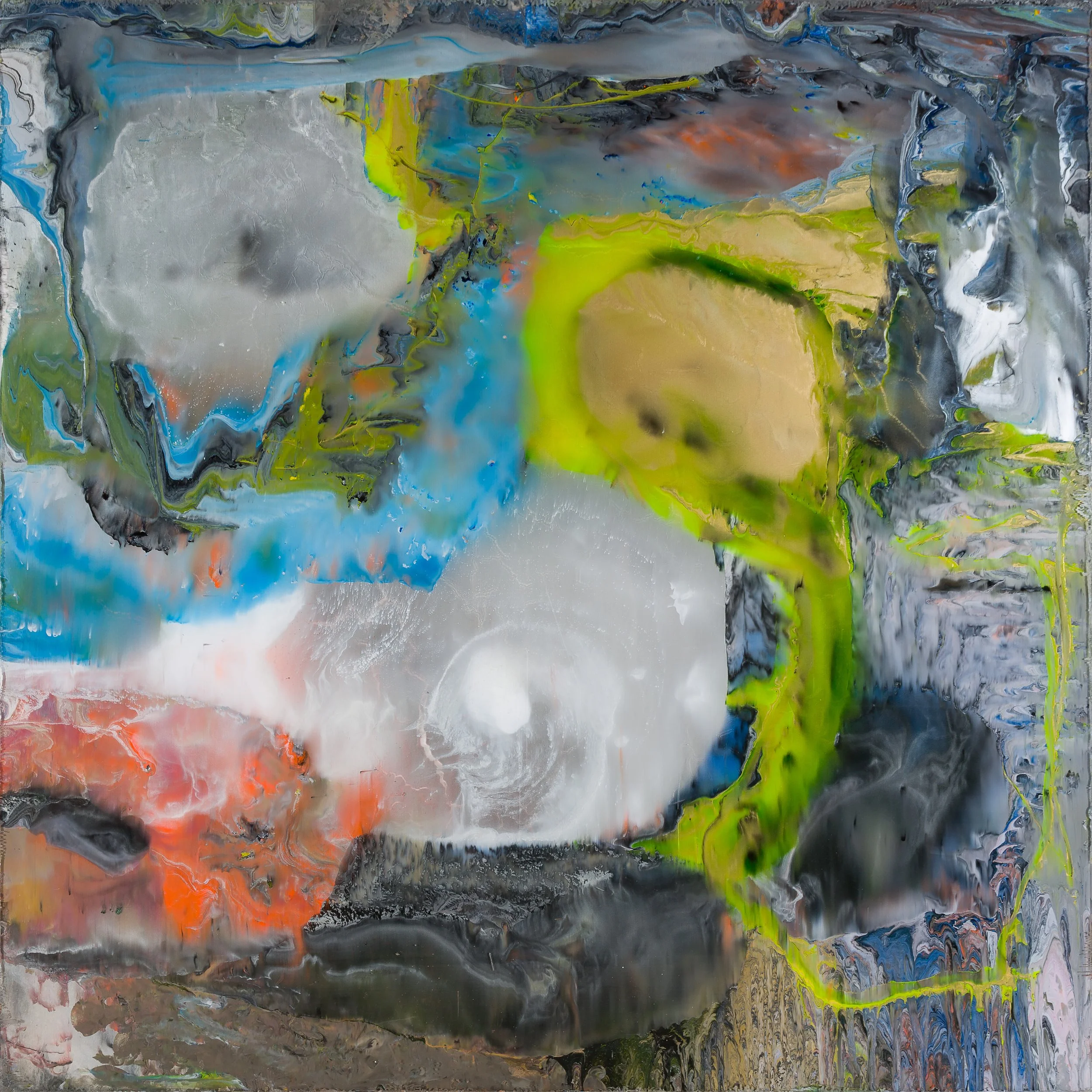 The Duck | 48" x 48" | Plexi